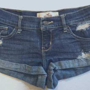 Hollister Cuffed Distressed Look SZ 3 / W26
